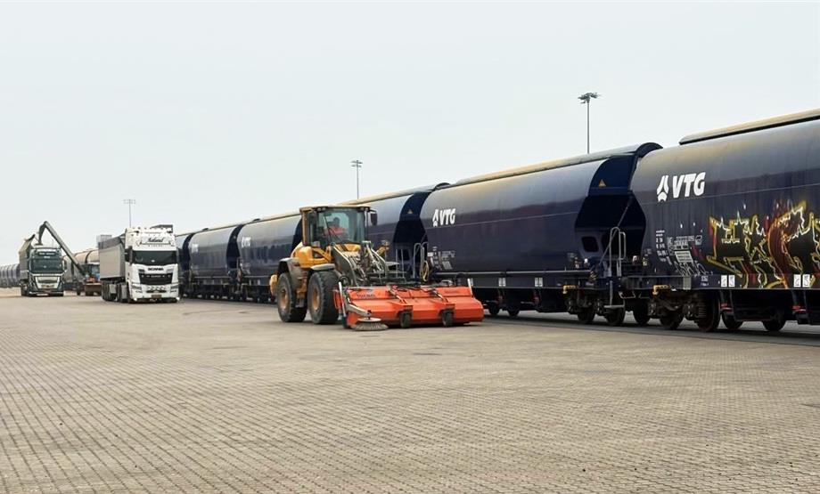 DLG gør toget til en fast del af logistikken i Danmark